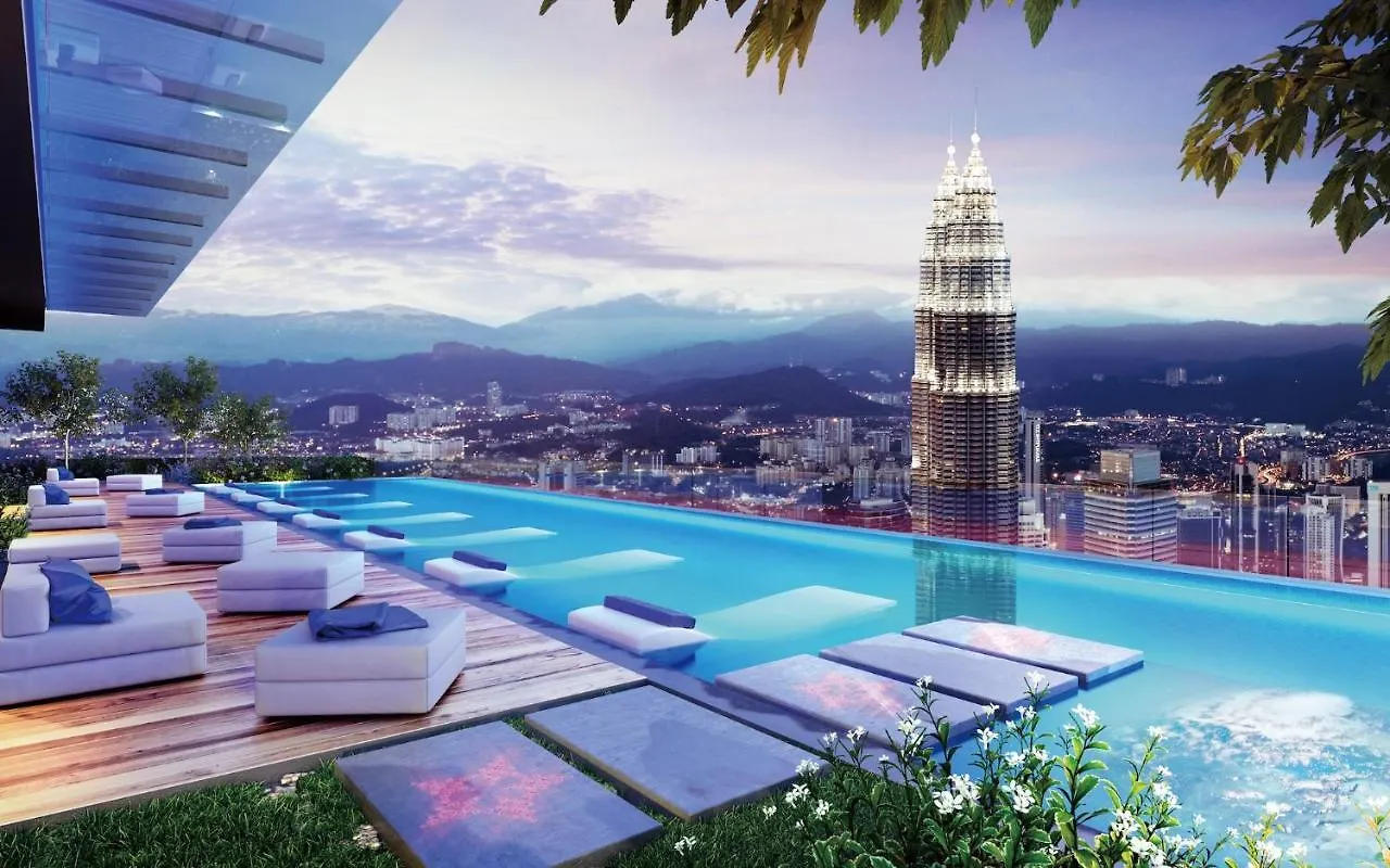 아파트 Star Residence Klcc By M&T 쿠알라룸푸르